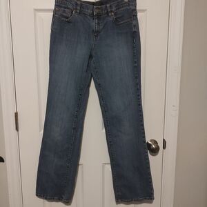 Axcess Women's Stretchy Jeans A Liz Claiborne Co Straight Leg Size 8